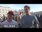 Indiana University students describe ‘running through the streets’ to see new pope