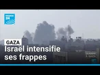 Israël intensifie ses frappes sur Gaza, l’ONU appelle à un cessez-le-feu immédiat • FRANCE 24