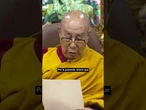 El Dalái Lama dice que tendrá un sucesor tras su muerte: "La institución del Dalái Lama continuará”