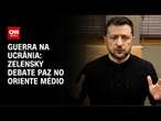 Zelensky viaja para Arábia Saudita para negociações com EUA | CNN NOVO DIA