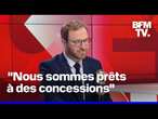 Budget, taxes sur l'électricité, motion de censure... L'interview en intégralité de Antoine Armand