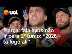 Marçal diz que pode conversar com Nunes e fala do futuro: '2026 tá logo ali'