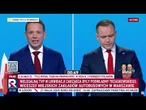SZOK! Trzaskowski poucza o hejcie i wolności słowa... | Debata Prezydencka