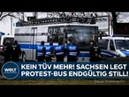 SACHSEN: Aus für den "Adenauer SRP+"! – Dekra-Prüfer legen Protest-Bus gnadenlos still!