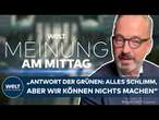 MIGRATIONSDEBATTE: "Jetzt machen die Grünen das, was immer geht..." – Jan Fleischhauer | MEINUNG