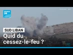 Les villages du sud Liban bombardés par Israël : quid du cessez-le-feu ? • FRANCE 24