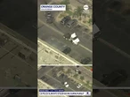 California police slam into stolen big rig during pursuit