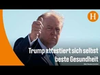 Trump meldet „perfekte“ Ergebnisse nach Gesundheitscheck