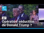 Dernier jour du sommet du G7 : opération séduction de Donald Trump ? • FRANCE 24