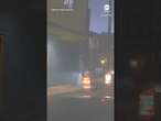 Dashcam captures collapse of multistory building in New Orleans