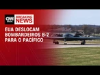 Israel x Irã: EUA deslocam bombardeiros B-2 para o Pacífico | CNN PRIME TIME