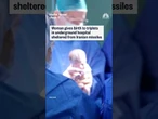 Woman gives birth to triplets in underground hospital sheltered from Iranian missiles