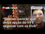 Trump e Netanyahu parecem fazer jogo de cena para o Irã, analisa professora