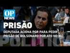 Deputada aciona PGR para pedir prisão de Bolsonaro por ato no Rio | O POVO News