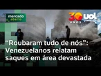 'Roubaram tudo de nós': Venezuela tem saques em área devastada por terremotos