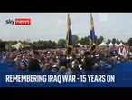 Iraq war remembrance service marking 15 years since end of UK Armed Forces operations