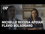 Valdemar revela que Michelle Bolsonaro não quer apoiar campanha de Flávio