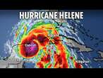 LIVE: Florida braces for Hurricane Helene as storm gains strength after one dead