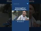Die Ukraine hat Moskau massiv angegriffen und dabei eine Ölraffinerie in Brand gesetzt. #tagesschau