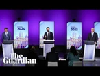 NYC mayoral frontrunners Zohran Mamdani and Andrew Cuomo clash in final debate