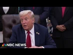 Trump suggests Democrats would be 'very affected' by government shutdown