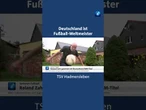 Deutschland ist Fußball-Weltmeister #tagesschau #nachrichten #wm #fußball