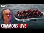 LIVE: Yvette cooper announces new illegal migrant laws in the House of Commons