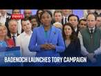 Kemi Badenoch launches Conservatives' local election campaign