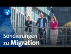 Union und SPD beraten über Streitthemen Migration und Bürgergeld