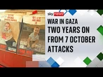 Israelis and Palestinians remember their dead two years on from 7 October attacks | War in Gaza