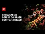 China manda indireta ao tarifaço e elogia "o queridíssimo café brasileiro" | CNN NOVO DIA