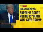 Trump's administration given go ahead to end automatic birthright citizenship in the US