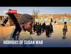 Sudan war: Sexual violence, children in crisis and tens of thousands killed