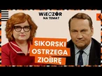 Sikorski ostro do Ziobry: Zbyszek, popełniłeś katastrofalny błąd