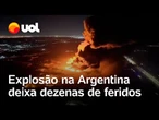 Explosão em parque industrial deixa dezenas de mortos na Argentina; veja imagens aéreas