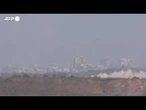 Fumo si alza al confine di Gaza mentre l'IDF intensifica le operazioni militari