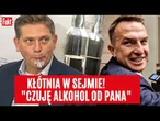 Absurdalne sceny w Sejmie. POSŁOWIE POKŁÓCILI SIĘ O ALKOHOL "Czuję od pana!" | FAKT