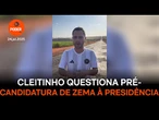 Cleitinho questiona pré-candidatura de Zema à Presidência