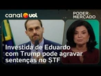 Penas de réus da trama golpista serão duríssimas após Eduardo atiçar Trump | Raquel Landim