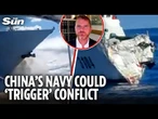 China's reckless Navy could spark new conflict - they won't stop after shock ship crash