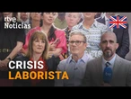 REINO UNIDO: La POPULARIDAD de KEIR STARMER CAE en PICADO tras un AÑO en el CARGO | RTVE Noticias
