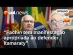 Fachin se manifesta de forma apropriada sobre possível invasão militar dos EUA, diz Maierovitch