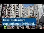 Israel mata a tres comandantes de Hizbulá y a otros 10 altos mandos de la milicia