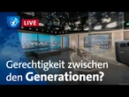 Live: Presseclub | Rente, Wehrdienst, Schulden: Wo bleibt die Generationengerechtigkeit?