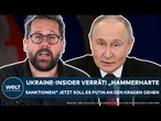 KRIEG IN EUROPA: Ukraine-Insider verrät! "Hammerhart" Jetzt soll es Putin an den Kragen gehen
