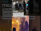 Italie : manifestation après la mort d’un homme lors d’une interpellation policière