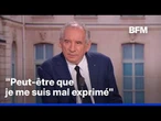 François Bayrou revient sur l'affaire Bétharram qui a secoué son mandat de Premier ministre
