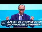 CDU-PARTEITAG: Friedrich Merz verspricht engeres Verhältnis zu Polen und Frankreich – Abschlussrede