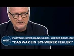 DEUTSCHLAND: Friedrich Merz? Hans-Ulrich Jörges deutlich! "Das war ein schwerer Fehler!"