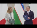 Meloni in Uzbekistan, la firma degli accordi per oltre 3 mld di investimenti complessivi